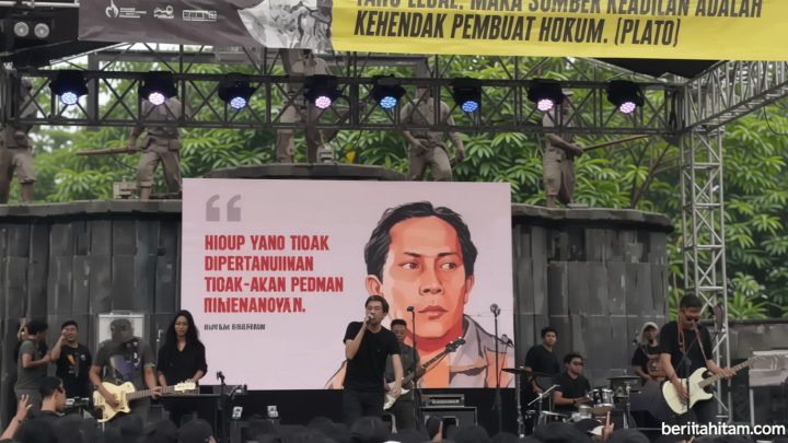 Visit Agenda: Aksi 28 Tahun Reformasi, Budayawan Butet Kartaredjasa Orasi di Titik Nol Yogya