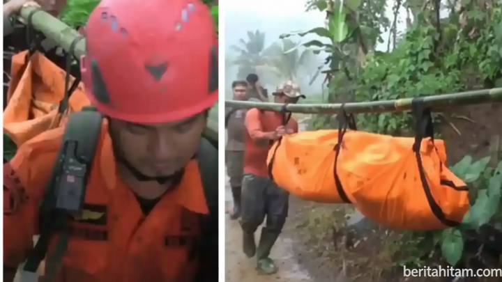 Tangan Menyembul Ungkap Penemuan 2 Wisatawan Perempuan Korban Longsor di Kawasan Wisata Curug Subang