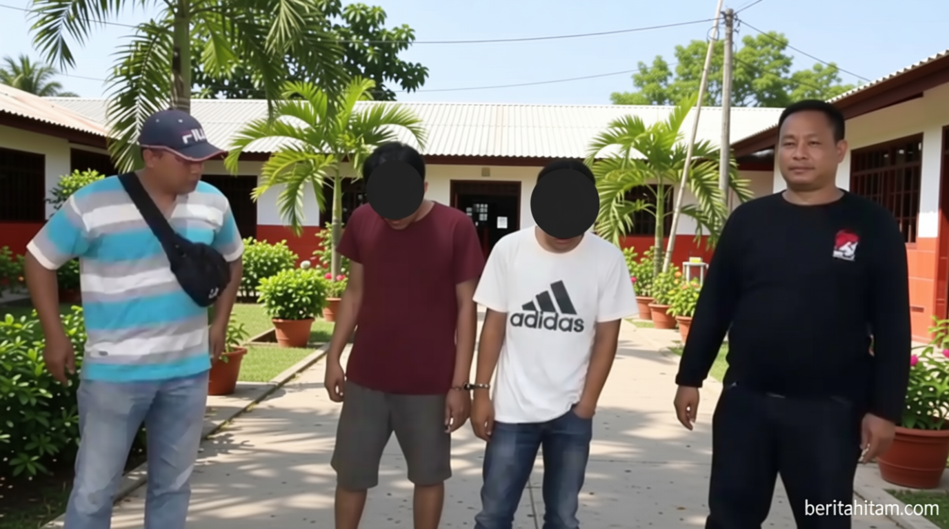 Berbekal CCTV – Polisi Berhasil Temukan dan Ringkus 2 Jambret Ponsel Milik Turis Belanda