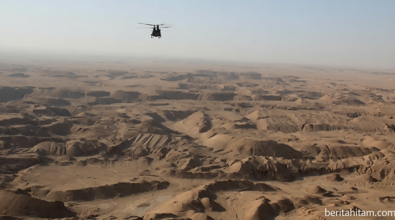Detail Rinci Pangkalan Rahasia Israel di Gurun Irak: Unit Komando Siaga Serang Iran