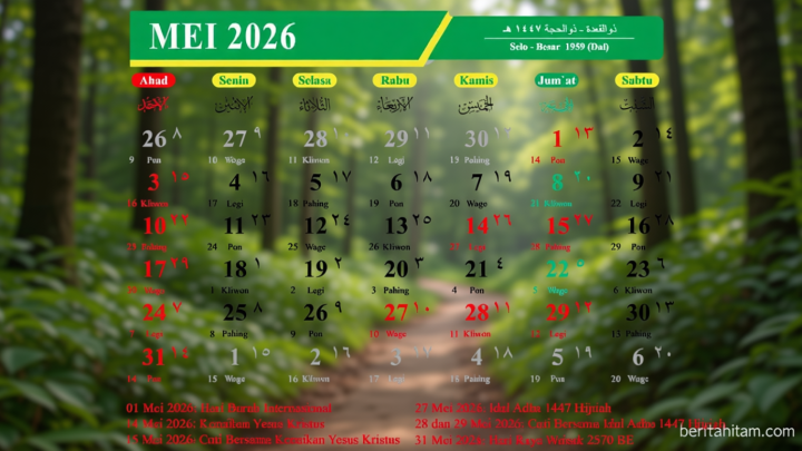Topics Covered: 1 Dzulhijjah 2026 Jatuh Pada Tanggal Berapa? Ini Perkiraan dan Jadwal Sidang Isbat