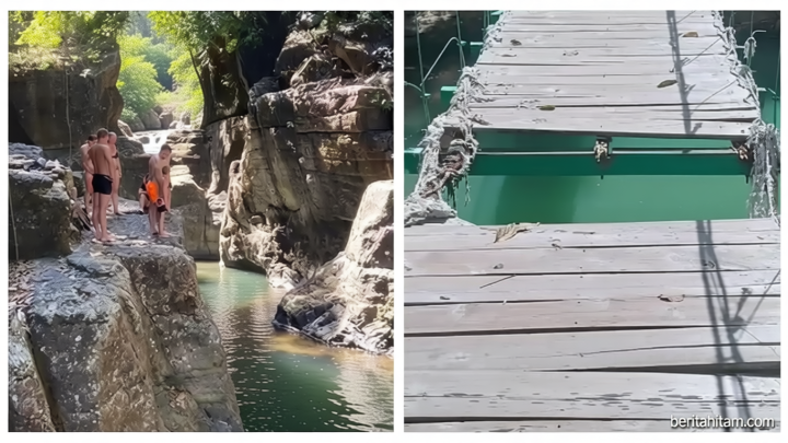 Fakta Air Terjun Cunca Wulang di NTT – Jembatan Ambruk Tewaskan 2 WNA Austria
