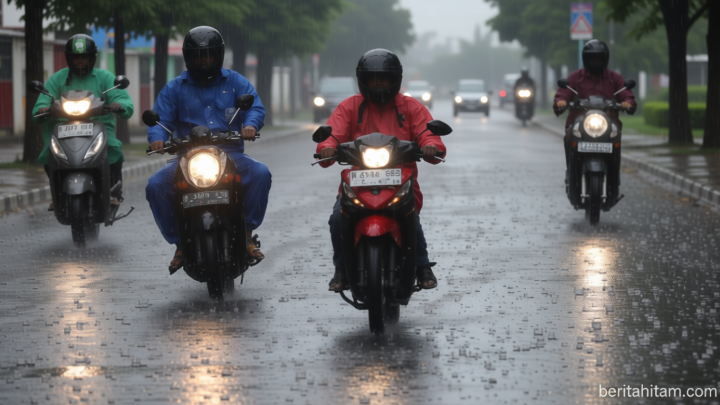 Cuaca BMKG Jabodetabek Sabtu – 23 Mei 2026: Bogor Hujan Petir