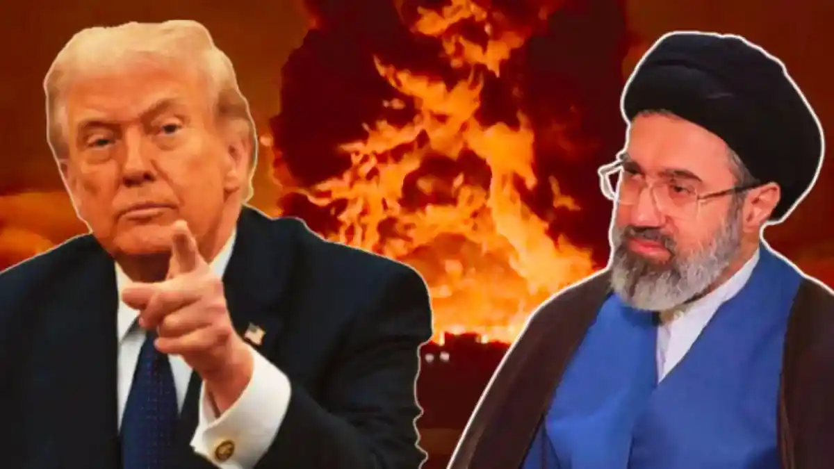 Donald-Trump-dan-Mojtaba-Khamenei