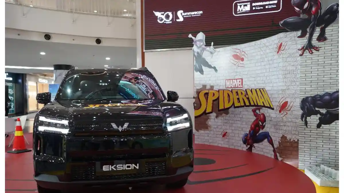 Karakter-Disney-dan-Marvel-meramaikan-penyelenggaraan-pameran-Wuling