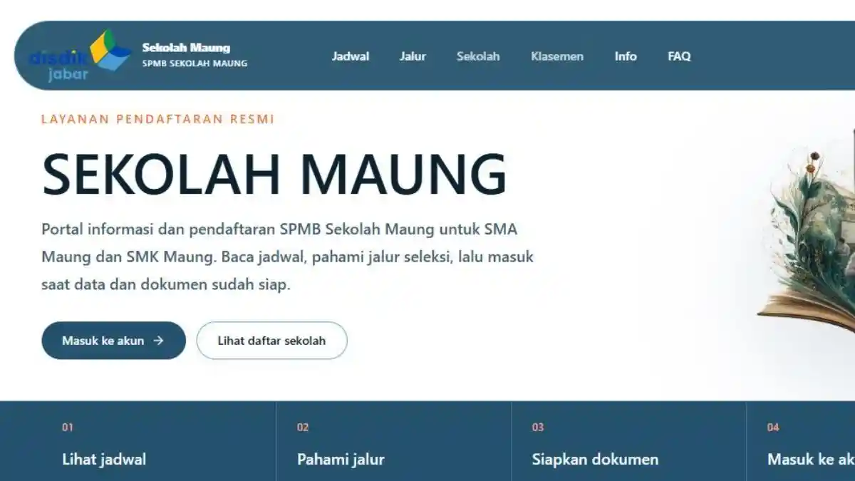 Laman-Pendaftaran-SPMB-Sekolah-Maung-2026