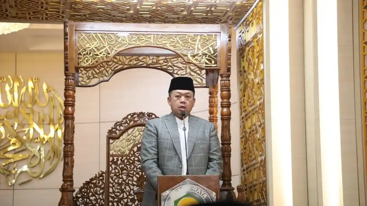 Nusron-Wahid-Menteri-ATR-Kepala-BPN-khutbah-Salat-Iduladha-2026-di-Masjid-Raya-Al-Ittihaad