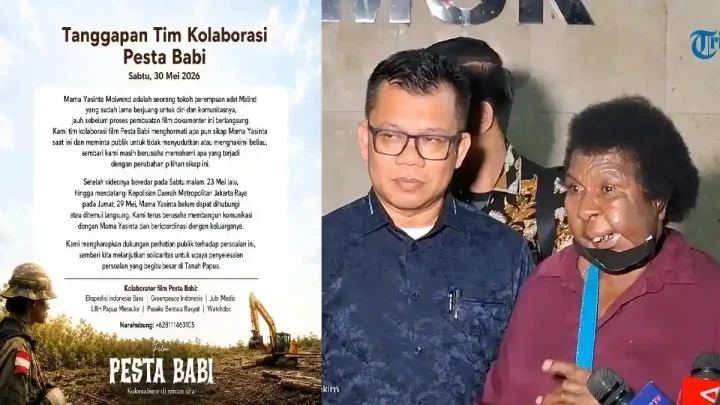 Historic Moment: Mama Yasinta Belum Dapat Dihubungi dan Ditemui usai Lapor Polisi, Sorotan Tim Film Pesta Babi