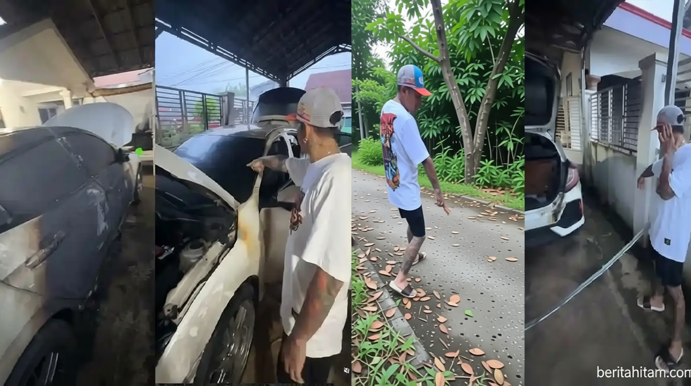 Pelaku Pembakaran Mobil Kades Hoho Alkaf Berhasil Diringkus – Dendam Jadi Pemicu