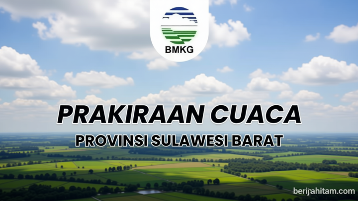 Prakiraan Cuaca Sulawesi Barat Hari Ini Senin – 11 Mei 2026: Cek Wilayah yang Diguyur Hujan