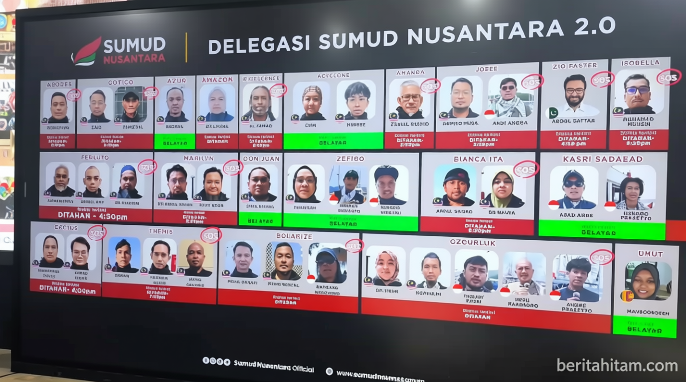 Announced: Global Sumud Nusantara Konfirmasi Dua Wartawan Indonesia Diculik Militer Israel