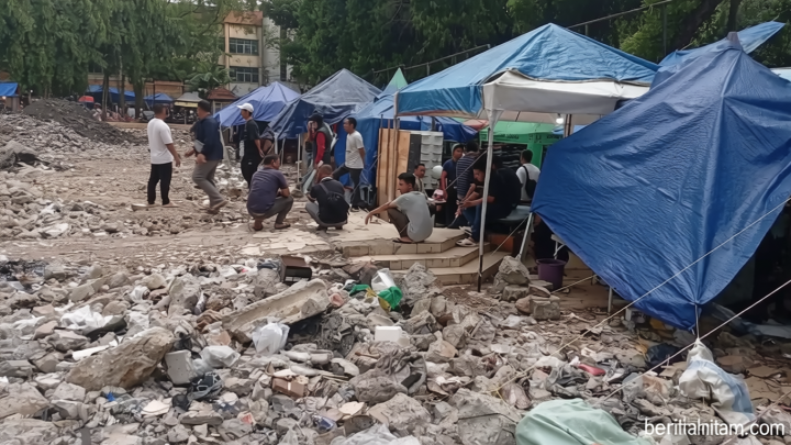 Key Strategy: Pasar Taman Puring Jakarta Selatan Diratakan, Pedagang Tagih Janji Gubernur Pramono Anung