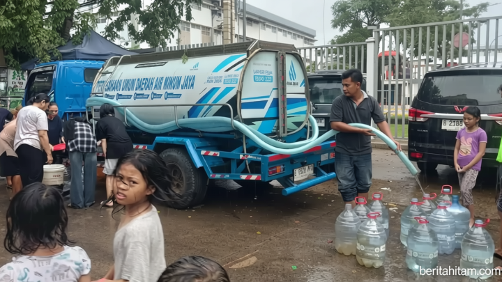 Mulai Malam Ini Air PAM Jakarta Mati: 45 Kelurahan Ini Terdampak – Normal Lagi Kapan?