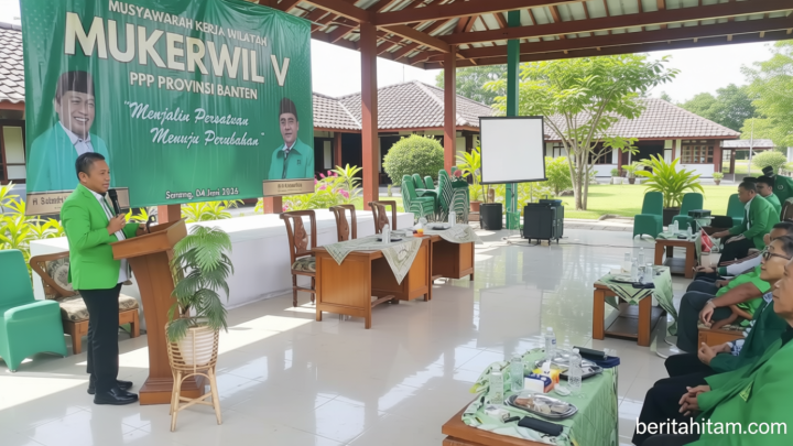 Historic Moment: PPP Banten Tunda Muswil, Fokus Benahi Struktur Jelang Pemilu 2029