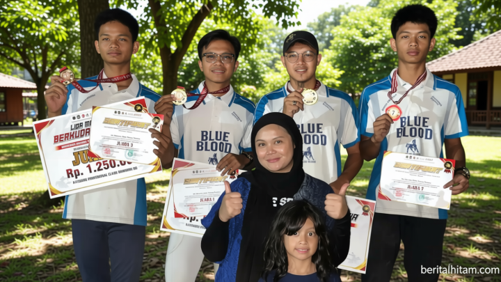 Special Plan: Debut di Horseback Archery, Tim Blue Blood Stable Langsung Kuasai Podium