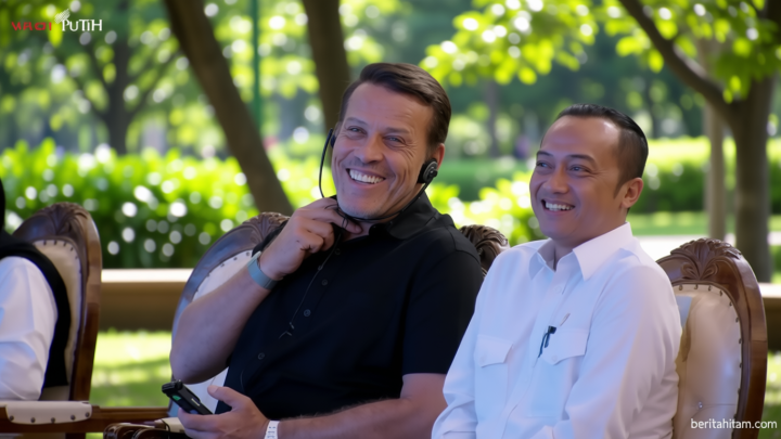 Latest Program: Momen Prabowo Perkenalkan Motivator Top AS Tony Robbins Buat Kasih Arahan Program MBG