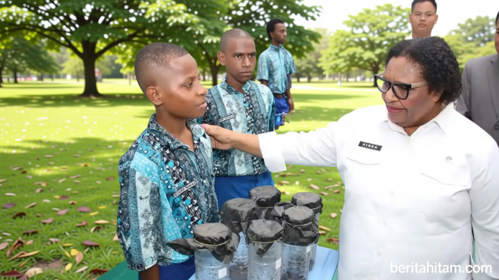 Latest Program: Hadiri GenIUs Expo, Wamendagri Ribka Apresiasi Sekolah GenIUs Siapkan SDM Unggul Papua