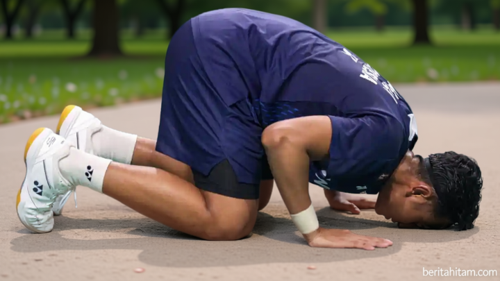 Key Strategy: Sujud Syukur Alwi Farhan: Simpati Buat Ginting dan Beratnya Beban yang Tak Bisa Ditanggung Sendiri