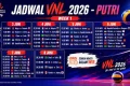 Jadwal VNL Putri 2026 Week 1: Mulai 3 Juni – Sahabat Megawati Jumpa Thailand di Laga Perdana