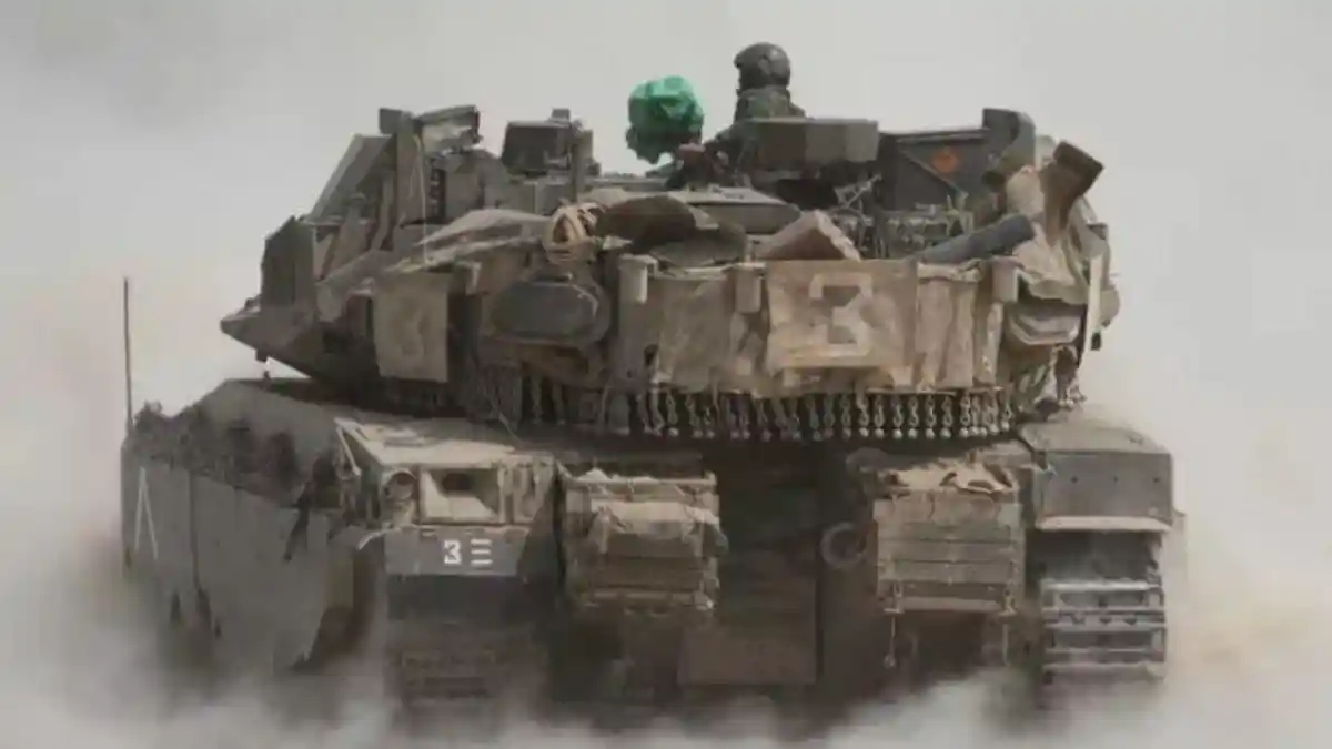 MAU-CAPLOK-GAZA-Personel-Tentara-Israel-IDF-dari-Batalyon-Tank-Tempur-di-Jalur-Gaza