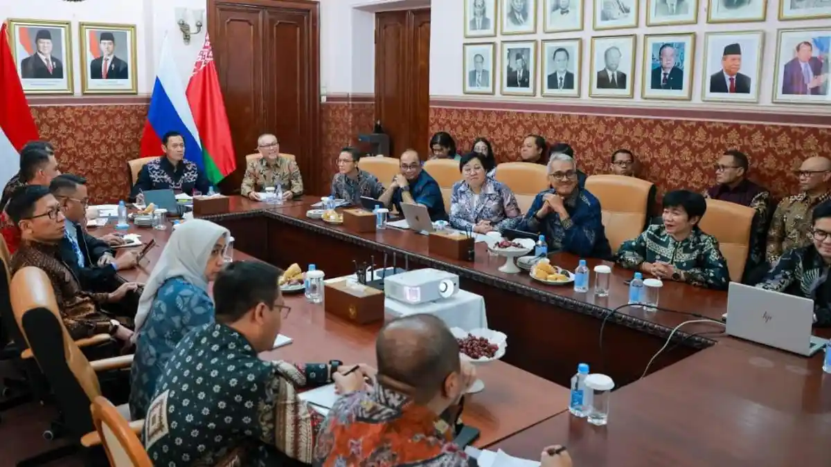 Menko-Agus-Harimurti-Yudhoyono-AHY-Duta-Besar-RI-Rusia-Jose-AM-Tavares-diaspora-Indonesia