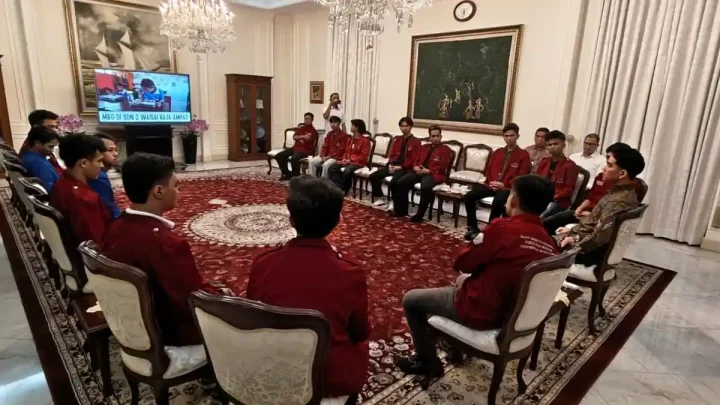 Main Agenda: Terima Perwakilan Mahasiswa, Wapres Tegaskan Pemerintah Terbuka Terhadap Kritik