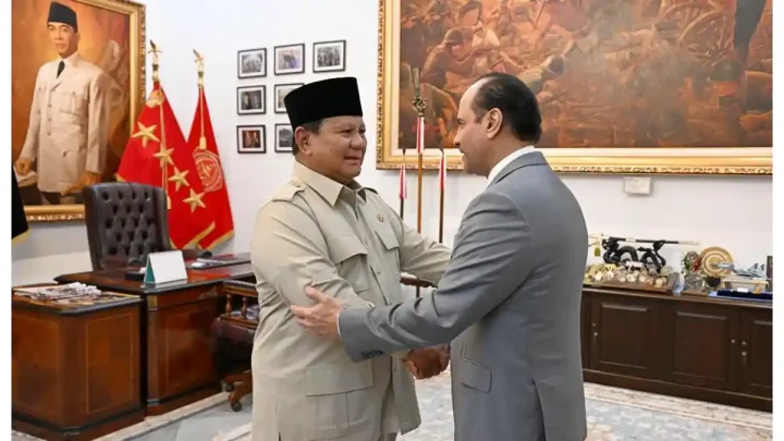 Key Discussion: Wakil Perdana Menteri Qatar Sheikh Saoud Bertemu Prabowo di Istana