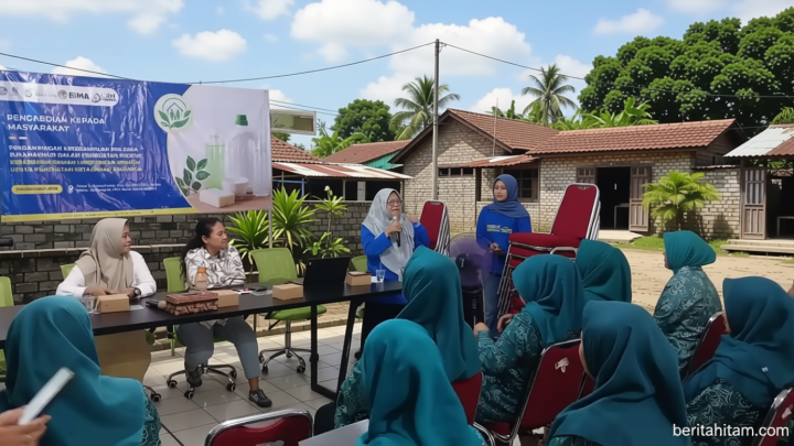 Key Discussion: Universitas Terbuka Dorong Gaya Hidup Zero Waste dan Minim Kimia Sintetis di Desa Sukamakmur