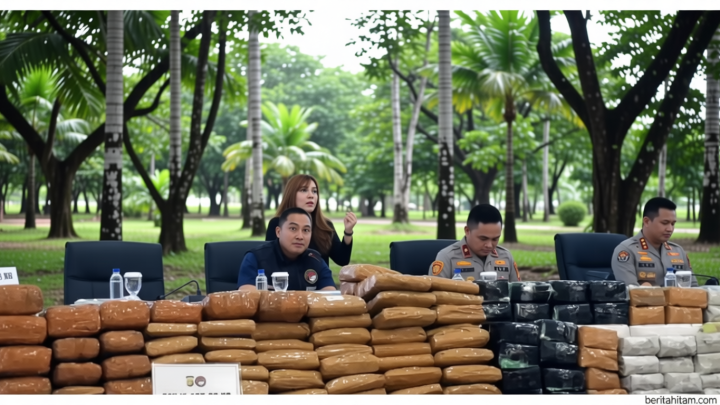 Kasus Menonjol Pengungkapan Narkotika dari Pabrik Rumahan – 40 Juta Obat Keras Disita di Serpong