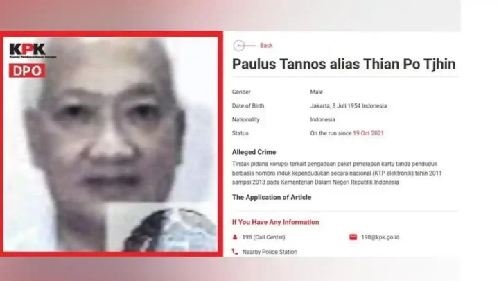 Pengadilan Tinggi Singapura Tolak Gugatan Paulus Tannos – KPK Tatap Committal Hearing