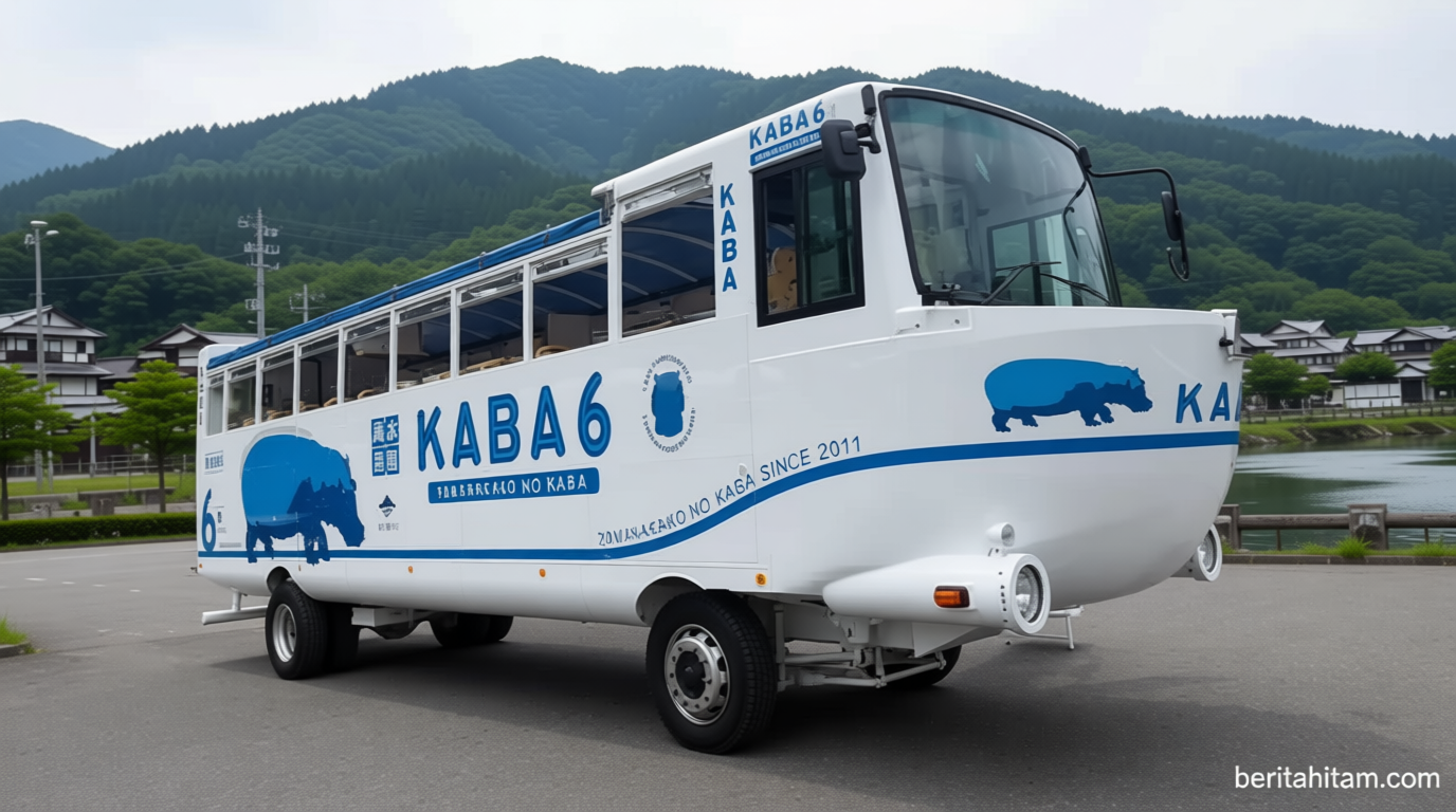 Key Discussion: Bus Amfibi Wisata di Kaki Gunung Fuji Kini Sediakan Panduan Bahasa Indonesia