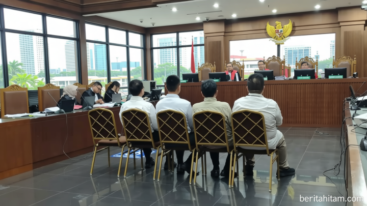 Sidang Korupsi LPEI: Dua Eks Pejabat PT Tebo Dikonfrontir soal Dugaan Arahan Dokumen Fiktif