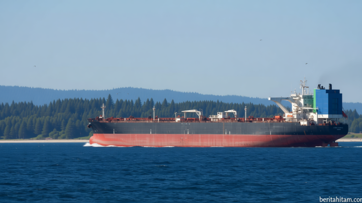 Kapal Tanker Hilang dari Radar, Lalu Lintas Selat Hormuz Hampir Terhenti Akibat Konflik AS-Iran