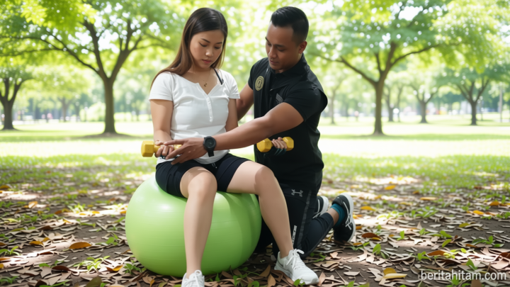 Latest Program: Jangan Minder Lihat Konten Gym di Media Sosial, Angkat Beban Bisa Pakai Galon Air Mineral