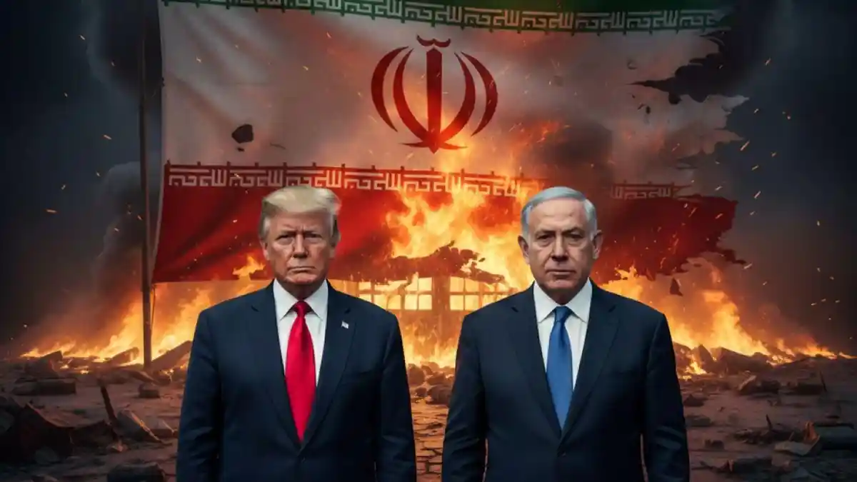 Benjamin-Netanyahu-dan-Presiden-Amerika-Serikat-Donald-Trump