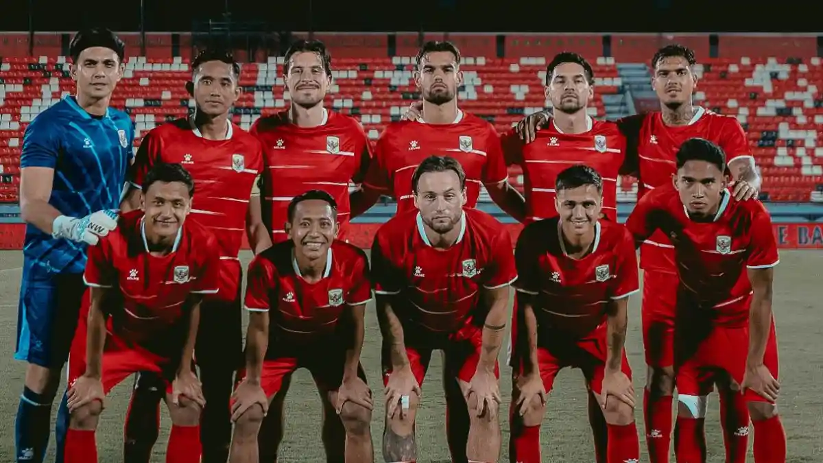 Starting-eleven-pemain-Timnas-Indonesia-saat-melakukan-uji-coba-dengan-Bali-United