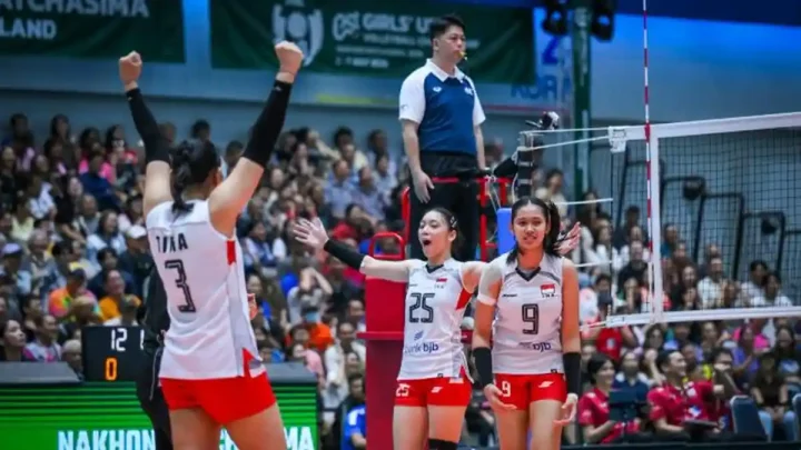 Hasil AVC Girls U18 2026: Indonesia Finis di Tujuh Besar Klasemen – Bangkit Kalahkan Mongolia 3-1