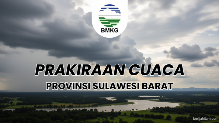Prakiraan Cuaca Sulawesi Barat Jumat, 31 Juli 2026: Mayoritas Cerah