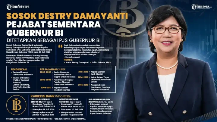 Harta Destry Damayanti yang Masuk Nominasi Calon Gubernur BI, Lebih Banyak dari Perry Warjiyo