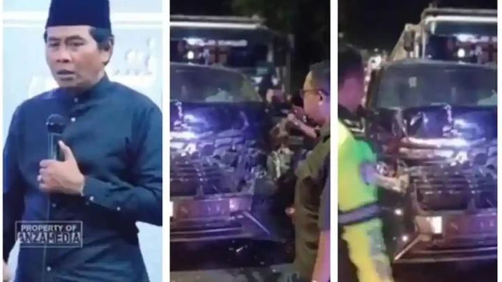 Profil Pendakwah KH Anwar Zahid, Selamat Meski Mobilnya Ringsek Berat Usai Ditabrak Truk