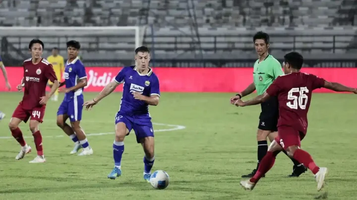 Hasil Dewata Challenge Series 2026: Persib Bungkam Sabah FC 3-0, Peralta Cetak Gol Perdana
