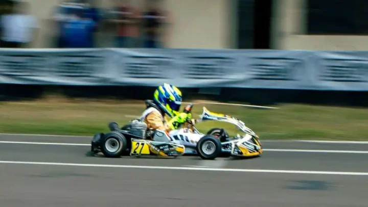 Morgan Holindo Menangi MiniRok Round 5, Tiket Kejuaraan Dunia Italia Makin Panas