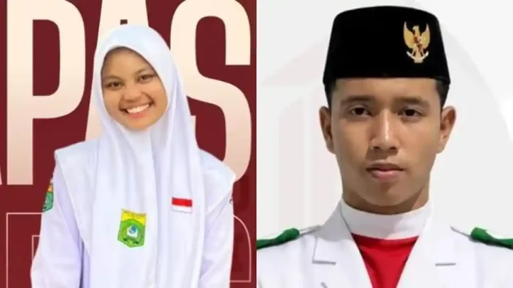 Sosok Paskibraka Nasional 2026 dari Aceh, Zilqueensa dan Hibban Annafis