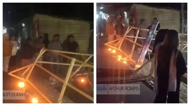 Keluarga Nyalakan Lilin di Lokasi Tragedi Drag Race Maut Kotamobagu