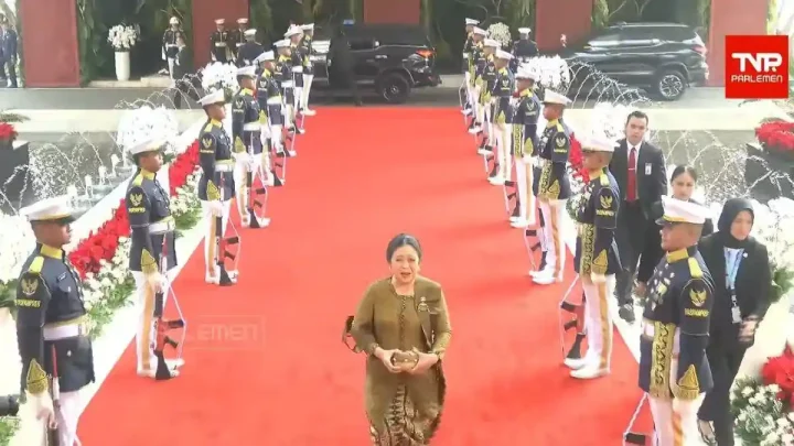 Saat Puan Tak Ikut Sambut Kedatangan Prabowo di Sidang Tahunan MPR