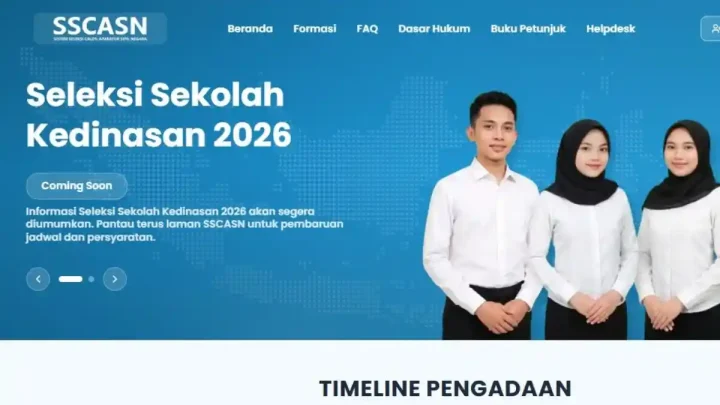 Pendaftaran Sekolah Kedinasan 2026 Dibuka, Jangan Lewatkan 4 Hal Penting Ini
