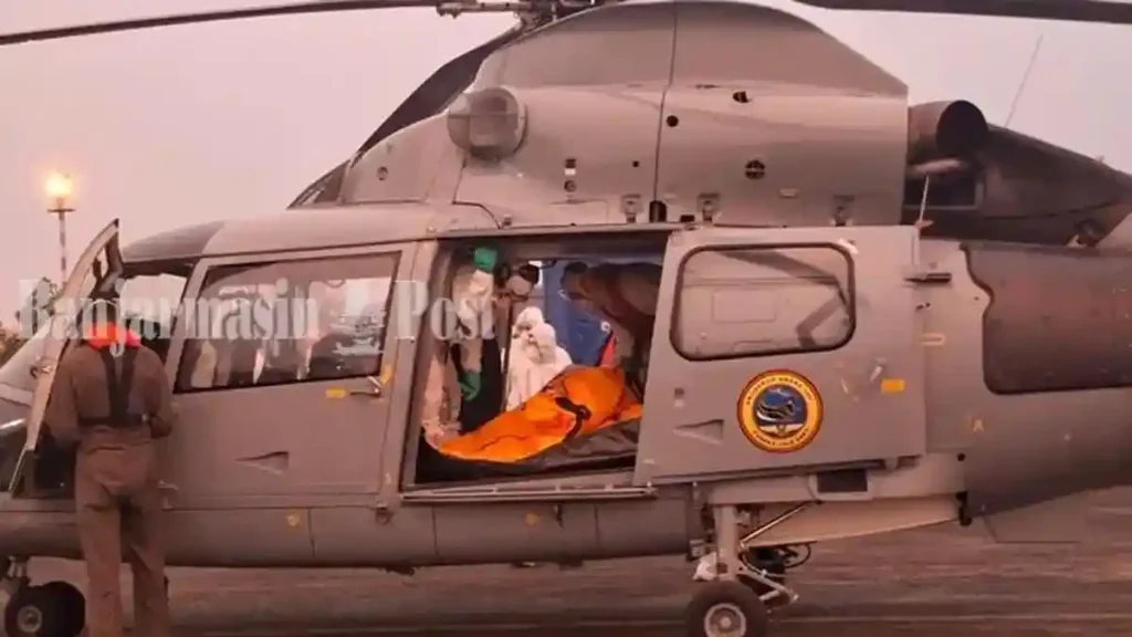 helikopter-yang-evakuasi-4-korban-KM-virgo-asdfc